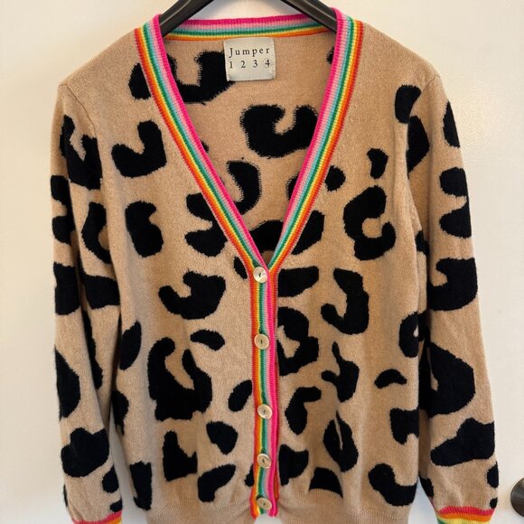 Jumper 1234: Dilly Cashmere Cardigan - Picture 1 of 4